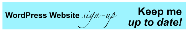 Web sign up logo